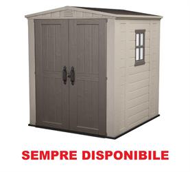 CASETTA FACTOR 6X6 178X196X208H BEIGE KETER