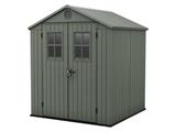 CASETTA DARWIN SHED VERDE 6X6 C/FINESTRE FRONTALI KETER