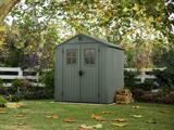 CASETTA DARWIN SHED VERDE 6X6 C/FINESTRE FRONTALI KETER
