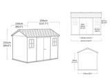 CASETTA OAKLAND 1175  350X229X254H KETER