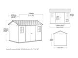 CASETTA NEWTON PLUS 7511/1175 MARRONE KETER