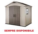 CASETTA FACTOR 8X6 178X196X208H BEIGE KETER