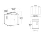 CASETTA FACTOR 8X6 178X196X208H BEIGE KETER