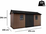 CASETTA NEWTON PLUS 7515/1575 MARRONE KETER