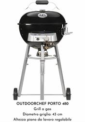 BARBECUE GAS PORTO 480  BBQ OUTDOORCHEF