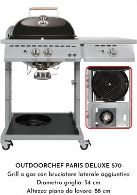 BARBECUE GAS PARIS DELUX 570 OUTDOORCHE