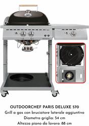 BARBECUE GAS PARIS DELUX 570 OUTDOORCHE