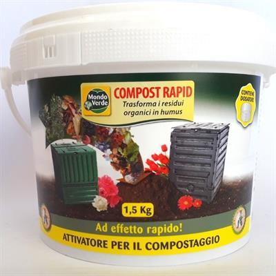 COMPOST RAPID 1,5 KG ATTIVATORE DI COMPOSTAGGIO