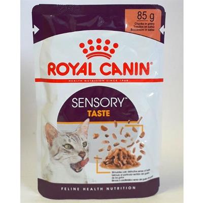 ROYAL CAT 85 GR. SENSORY TASTE GRAVY