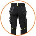 PANTALONE U-POWER ATOM BLACK CARBON TG.M