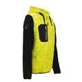 FELPA U-POWER RAINBOW YELLOW FLUO TG.XXL  C/CAPP.C/ZIP