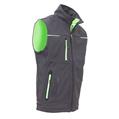 GILET U-POWER UNIVERSE ASPHALT GREY/GREEN TG.L