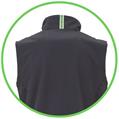 GILET U-POWER UNIVERSE ASPHALT GREY/GREEN TG.L