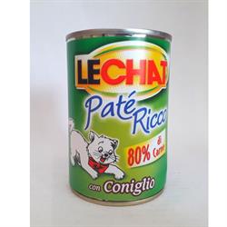 LECHAT 400 GR.PATE CONIGLIO