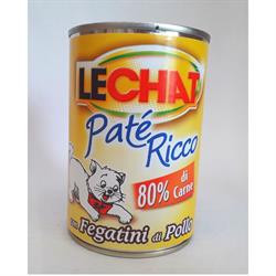 LECHAT 400 GR.PATE FEGATO/POLLO