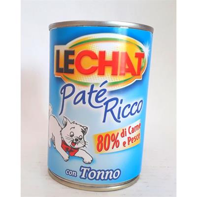 LECHAT 400 GR.PATE TONNO NATUR