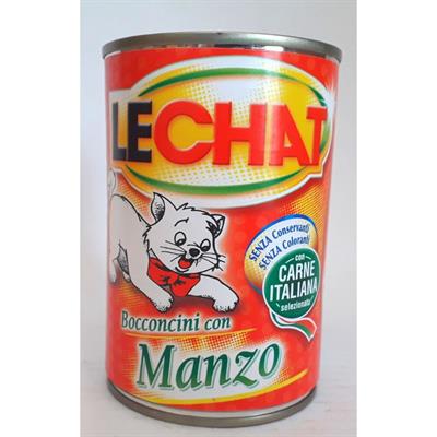 LECHAT 400 GR.BOCC.MANZO