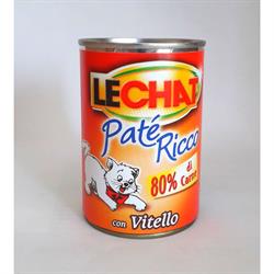 LECHAT 400 GR.PATE VITELLO