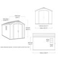 CASETTA FACTOR 8X11  256,4X331,5X245H KETER