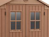 CASETTA DARWIN SHED MARRONE 6X6 C/FINESTRE FRONTALI KETER