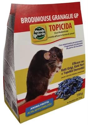 TOPICIDA GRANO BRODIFACOUM 150 GR. TOPA05