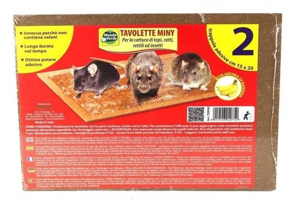 TAVOLETTE ADESIVE MINI 2 PZ -15X20 CM TOP09