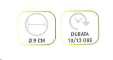 PACK 2 CANDELE IN COTTO CITRONELLA 9 CM