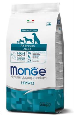 MONGE DOG 12 KG HYPOALLERG.SALMONE/TONN HYPO