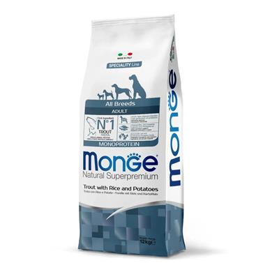 MONGE DOG 12 KG. ALL BREED TROTA ADULT