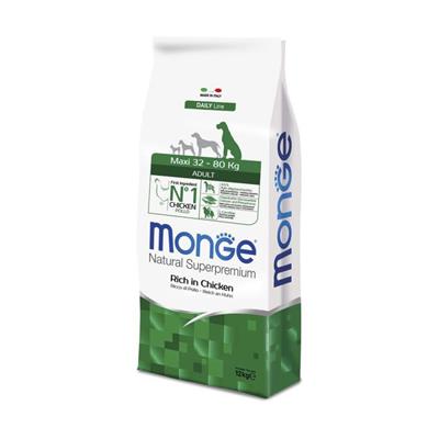 MONGE DOG 12 KG. MAXI ADULT C/POLLO
