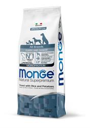 MONGE DOG 12 KG. ALL BREEDS PUPPY TROTA
